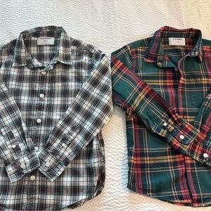 Old Navy Boy’s Christmas Plaid Shirt